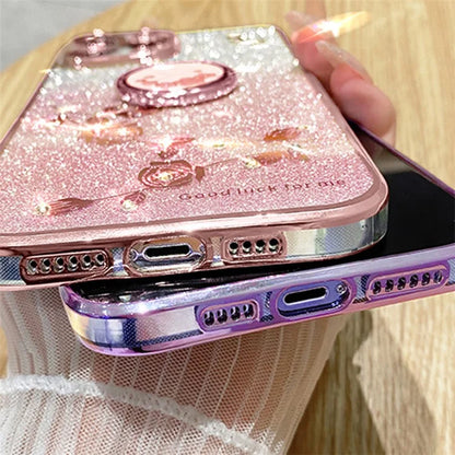 KADEM For vivo iQOO 12 Pro 5G Cover Ring Kickstand TPU Cell Phone Cases