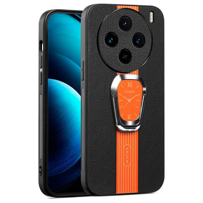 KADEM For vivo X100 Pro 5G Cell Phone Cases Electroplating Back Cover with Kickstand