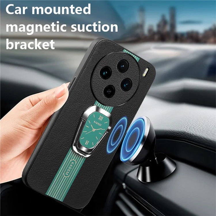 KADEM For vivo X100 Pro 5G Cell Phone Cases Electroplating Back Cover with Kickstand