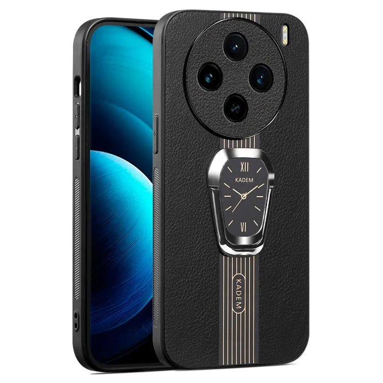 KADEM For vivo X100 Pro 5G Cell Phone Cases Electroplating Back Cover with Kickstand
