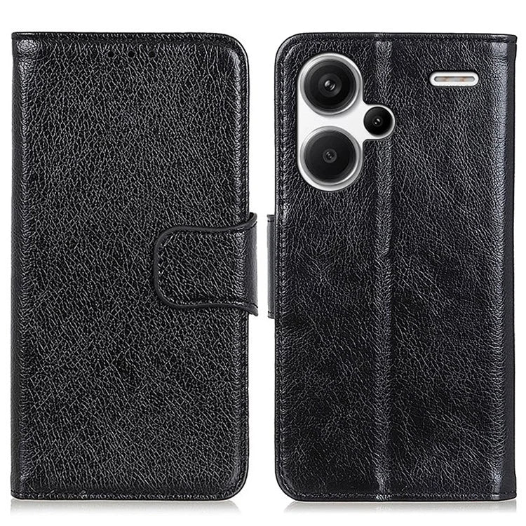 For Xiaomi Redmi Note 13 Pro+ 5G Case Nappa Texture Split Leather Phone Shell