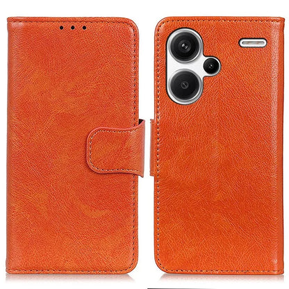 For Xiaomi Redmi Note 13 Pro+ 5G Case Nappa Texture Split Leather Phone Shell