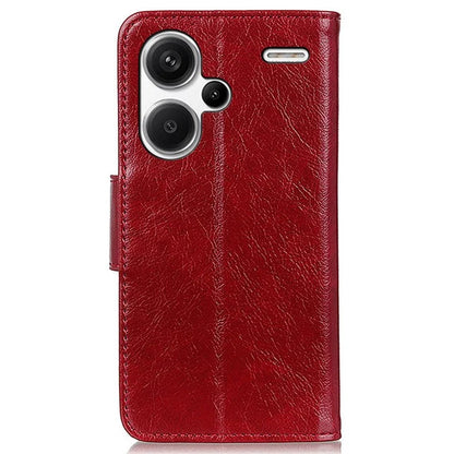 For Xiaomi Redmi Note 13 Pro+ 5G Case Nappa Texture Split Leather Phone Shell