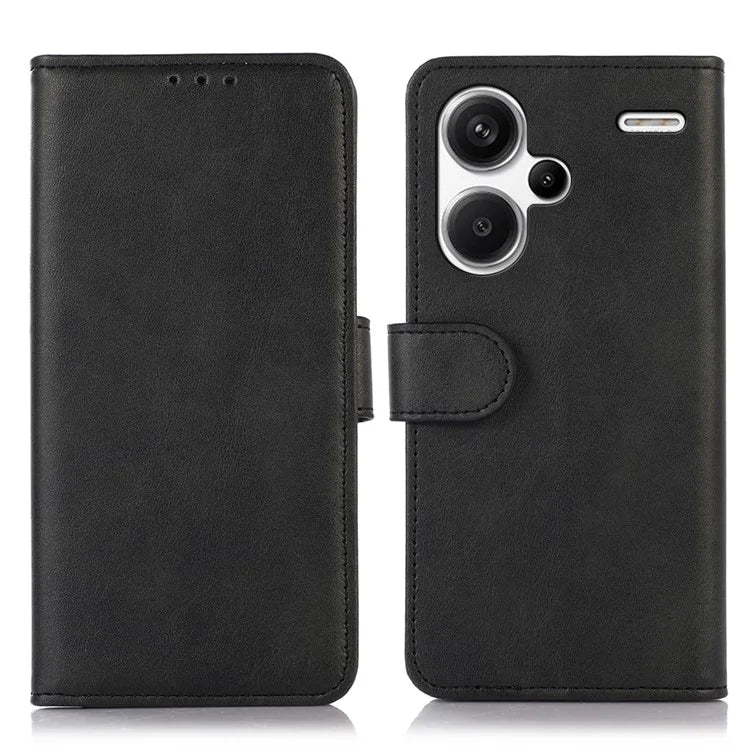 For Xiaomi Redmi Note 13 Pro+ 5G Case Shockproof Cowhide Texture Cell Phone Cover