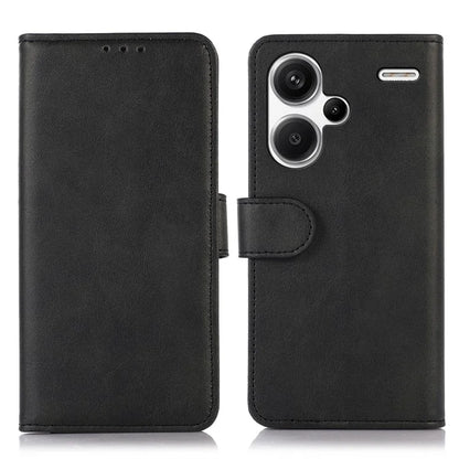 For Xiaomi Redmi Note 13 Pro+ 5G Case Shockproof Cowhide Texture Cell Phone Cover