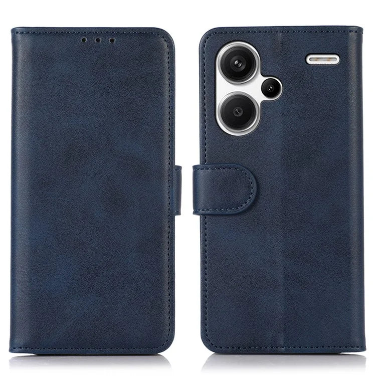 For Xiaomi Redmi Note 13 Pro+ 5G Case Shockproof Cowhide Texture Cell Phone Cover