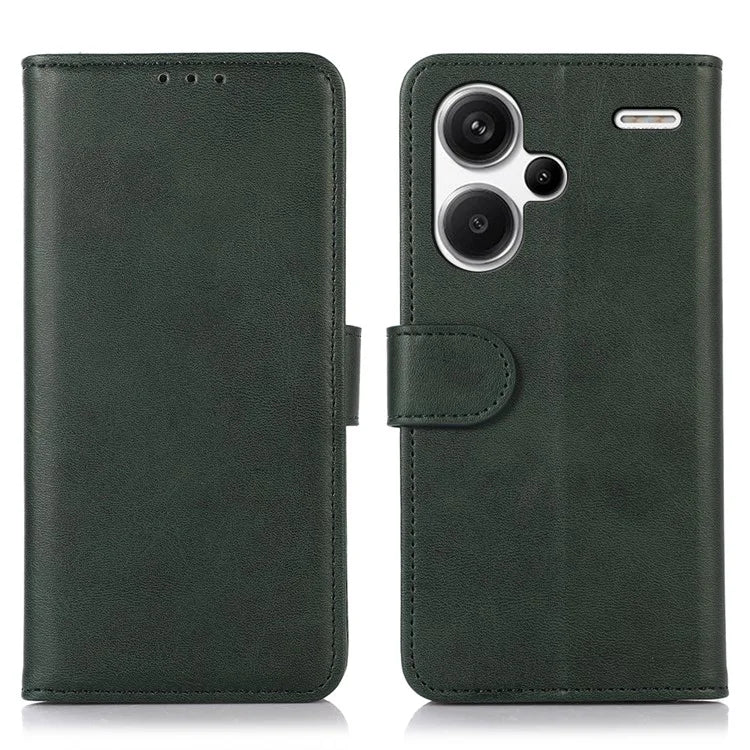 For Xiaomi Redmi Note 13 Pro+ 5G Case Shockproof Cowhide Texture Cell Phone Cover