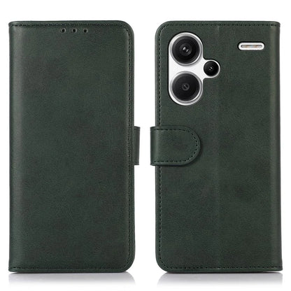 For Xiaomi Redmi Note 13 Pro+ 5G Case Shockproof Cowhide Texture Cell Phone Cover