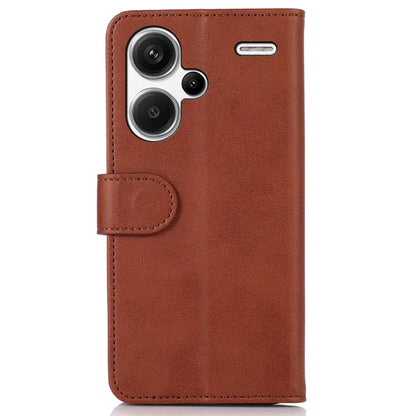 For Xiaomi Redmi Note 13 Pro+ 5G Case Shockproof Cowhide Texture Cell Phone Cover
