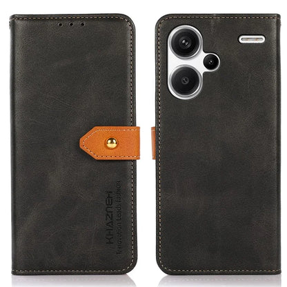 KHAZNEH For Xiaomi Redmi Note 13 Pro+ 5G Cell Phone Case PU Leather Phone Cover Shell