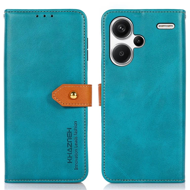 KHAZNEH For Xiaomi Redmi Note 13 Pro+ 5G Cell Phone Case PU Leather Phone Cover Shell