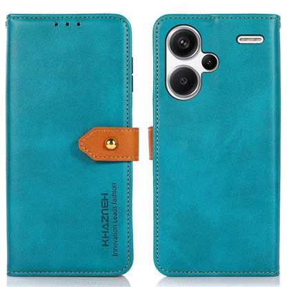 KHAZNEH For Xiaomi Redmi Note 13 Pro+ 5G Cell Phone Case PU Leather Phone Cover Shell