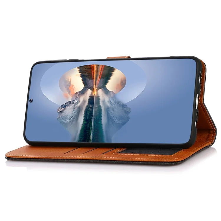 KHAZNEH For Xiaomi Redmi Note 13 Pro+ 5G Cell Phone Case PU Leather Phone Cover Shell