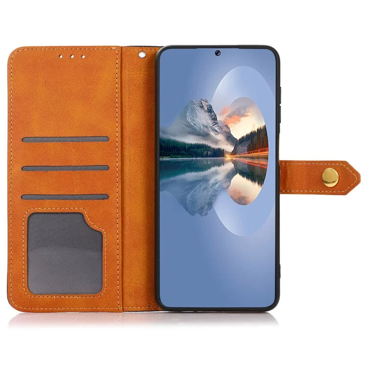 KHAZNEH For Xiaomi Redmi Note 13 Pro+ 5G Cell Phone Case PU Leather Phone Cover Shell
