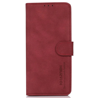 KHAZNEH For Xiaomi Redmi Note 13 Pro+ 5G Cell Phone Case Anti-scratch PU Leather Flip Cover