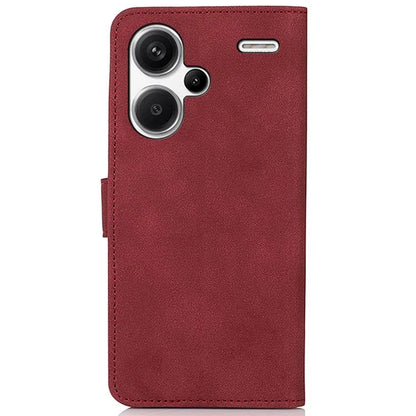 KHAZNEH For Xiaomi Redmi Note 13 Pro+ 5G Cell Phone Case Anti-scratch PU Leather Flip Cover