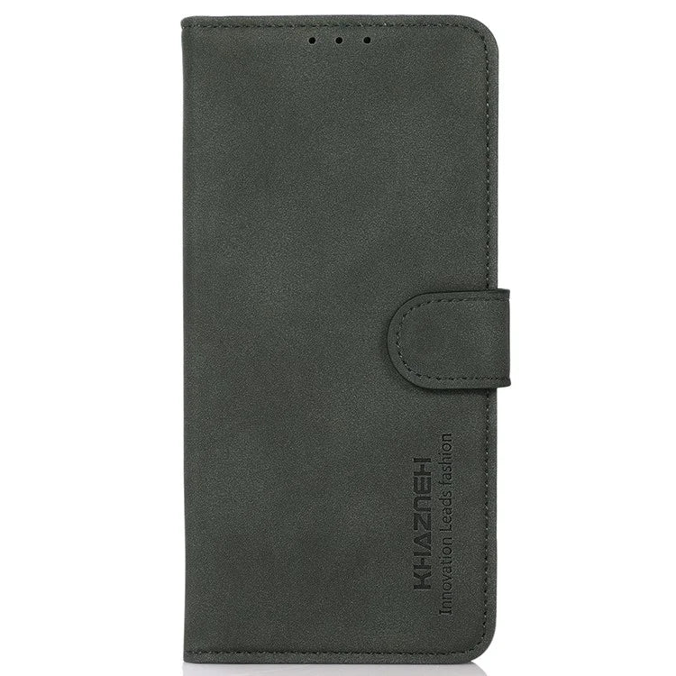 KHAZNEH For Xiaomi Redmi Note 13 Pro+ 5G Cell Phone Case Anti-scratch PU Leather Flip Cover