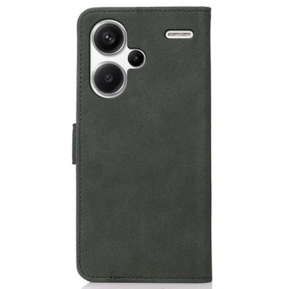 KHAZNEH For Xiaomi Redmi Note 13 Pro+ 5G Cell Phone Case Anti-scratch PU Leather Flip Cover