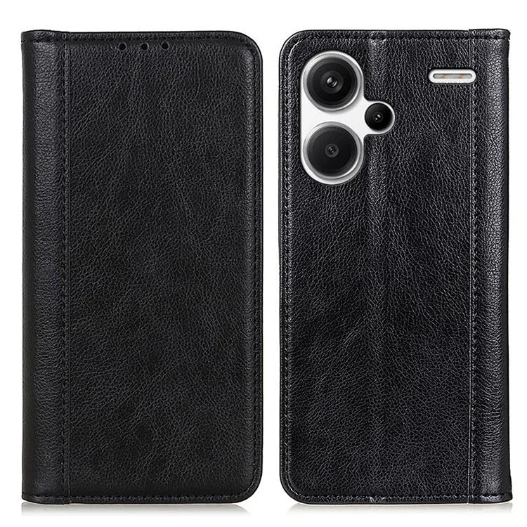 For Xiaomi Redmi Note 13 Pro+ 5G Case Folding Stand Split Leather Cell Phone Cover