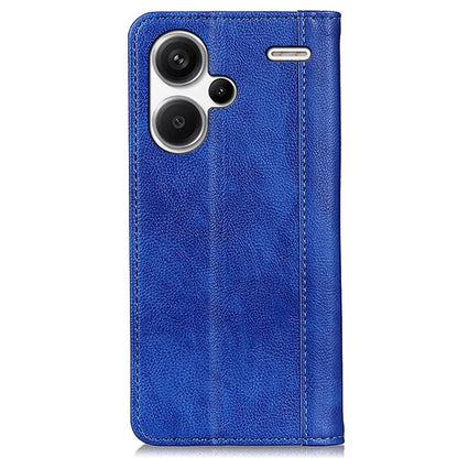 For Xiaomi Redmi Note 13 Pro+ 5G Case Folding Stand Split Leather Cell Phone Cover