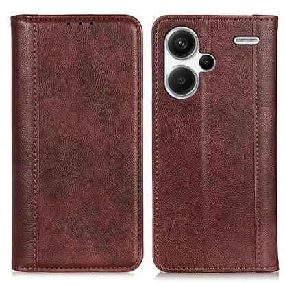 For Xiaomi Redmi Note 13 Pro+ 5G Case Folding Stand Split Leather Cell Phone Cover