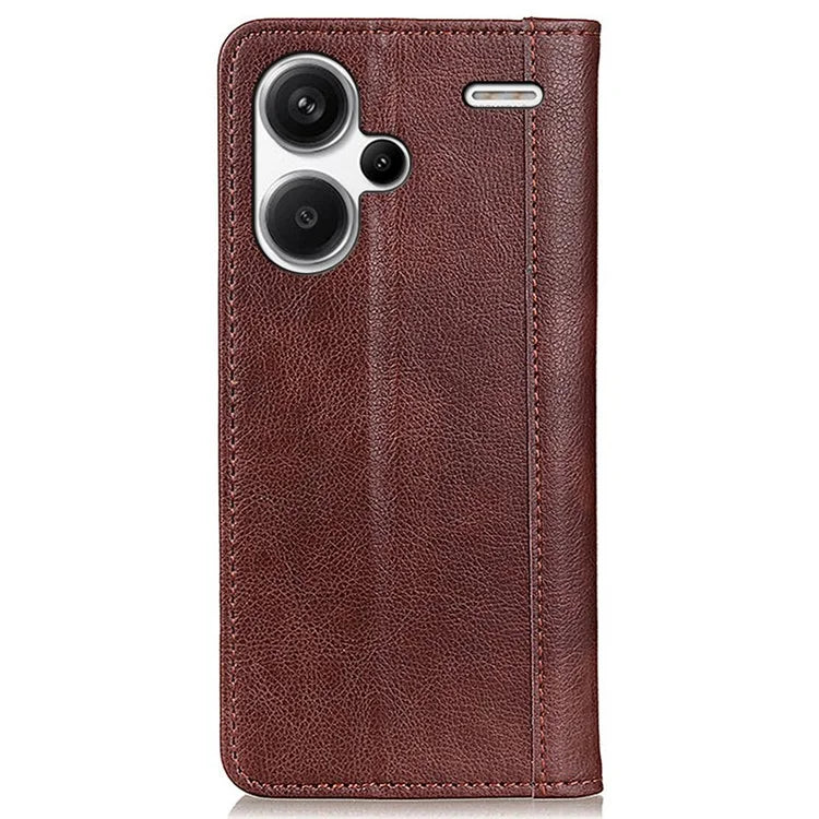 For Xiaomi Redmi Note 13 Pro+ 5G Case Folding Stand Split Leather Cell Phone Cover