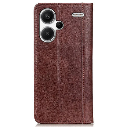 For Xiaomi Redmi Note 13 Pro+ 5G Case Folding Stand Split Leather Cell Phone Cover