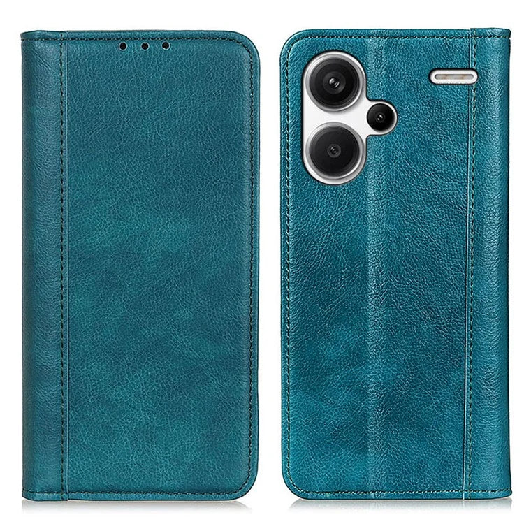 For Xiaomi Redmi Note 13 Pro+ 5G Case Folding Stand Split Leather Cell Phone Cover