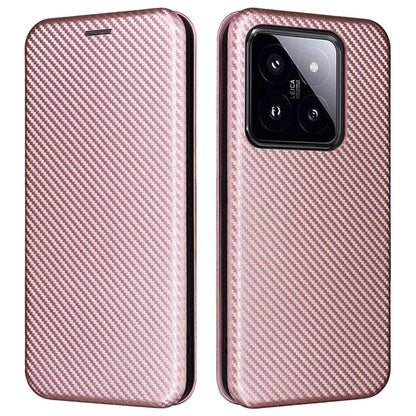 For Xiaomi 14 Pro Case Card Holder Stand TPU + PU Leather Cell Phone Cover