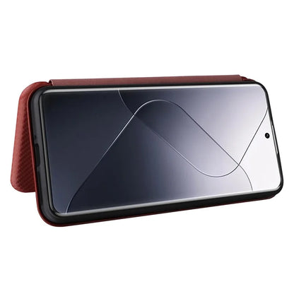 For Xiaomi 14 Pro Case Card Holder Stand TPU + PU Leather Cell Phone Cover