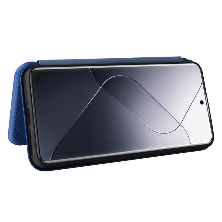 For Xiaomi 14 Pro Case Card Holder Stand TPU + PU Leather Cell Phone Cover