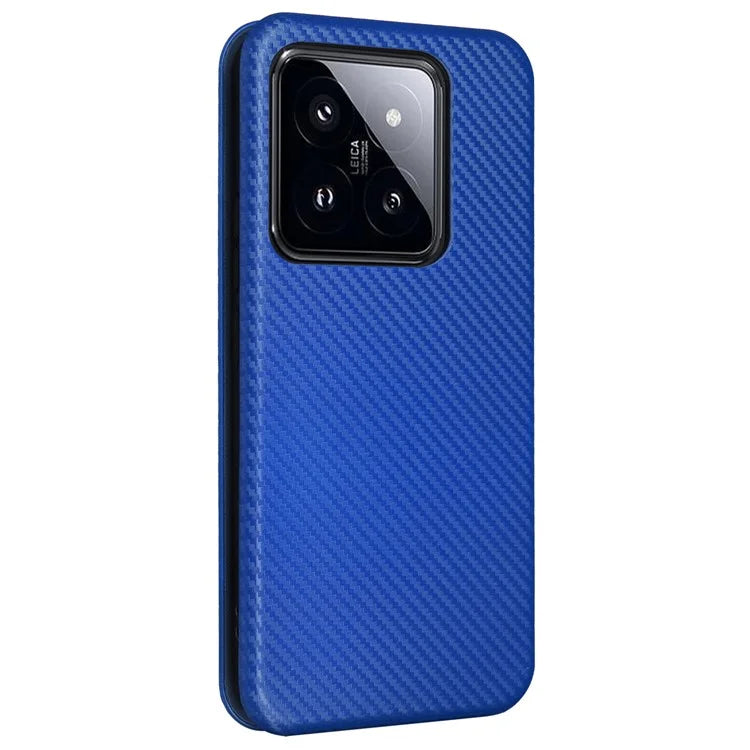 For Xiaomi 14 Pro Case Card Holder Stand TPU + PU Leather Cell Phone Cover