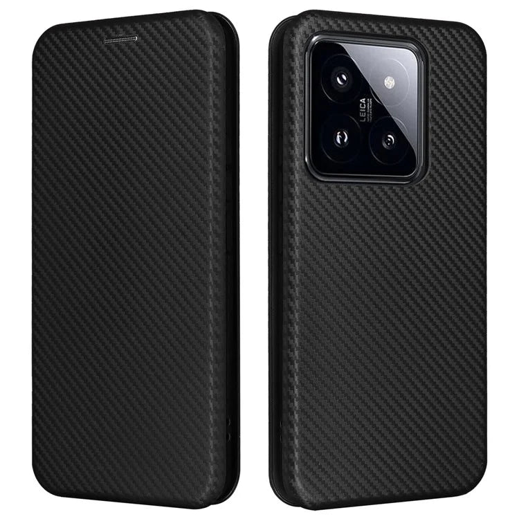 For Xiaomi 14 Pro Case Card Holder Stand TPU + PU Leather Cell Phone Cover