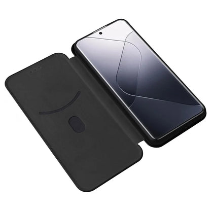 For Xiaomi 14 Pro Case Card Holder Stand TPU + PU Leather Cell Phone Cover