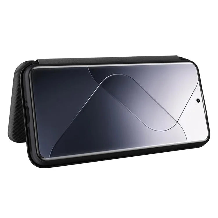 For Xiaomi 14 Pro Case Card Holder Stand TPU + PU Leather Cell Phone Cover