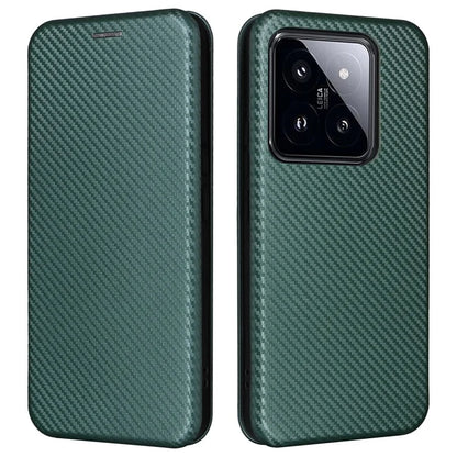 For Xiaomi 14 Pro Case Card Holder Stand TPU + PU Leather Cell Phone Cover