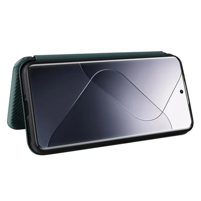 For Xiaomi 14 Pro Case Card Holder Stand TPU + PU Leather Cell Phone Cover