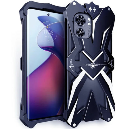 Shockproof Shell For Motorola Edge (2023) 5G Case Aluminum Alloy Phone Back Cover