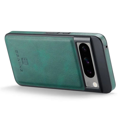 DG.MING For Google Pixel 8 Pro Phone Case PU Leather Shockproof Back Cover