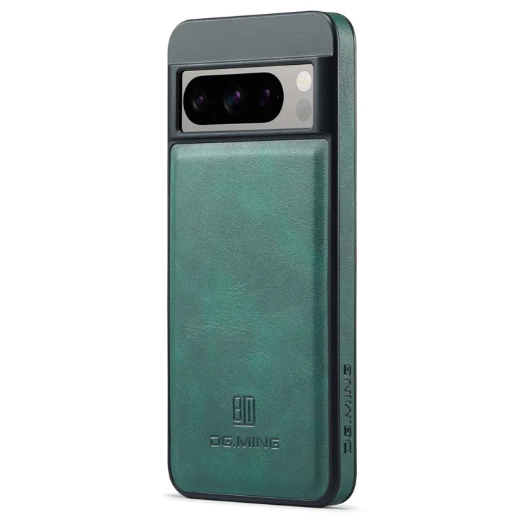 DG.MING For Google Pixel 8 Pro Phone Case PU Leather Shockproof Back Cover