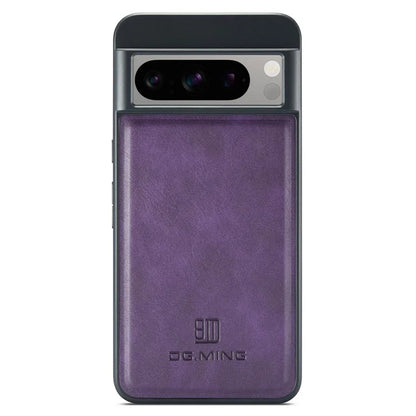 DG.MING For Google Pixel 8 Pro Phone Case PU Leather Shockproof Back Cover