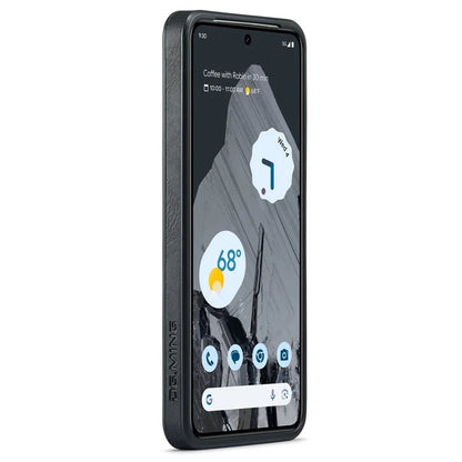 DG.MING For Google Pixel 8 Pro Phone Case PU Leather Shockproof Back Cover