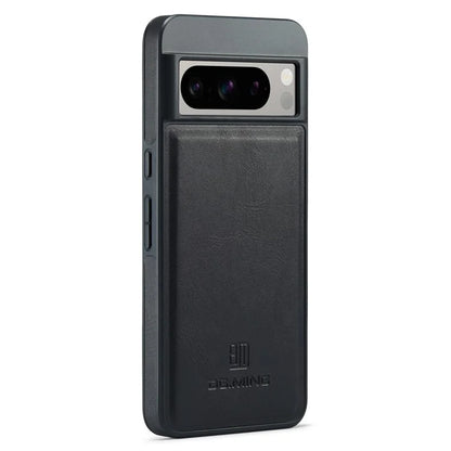 DG.MING For Google Pixel 8 Pro Phone Case PU Leather Shockproof Back Cover