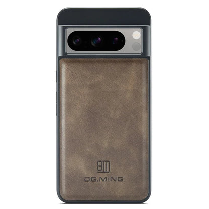DG.MING For Google Pixel 8 Pro Phone Case PU Leather Shockproof Back Cover