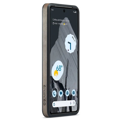 DG.MING For Google Pixel 8 Pro Phone Case PU Leather Shockproof Back Cover