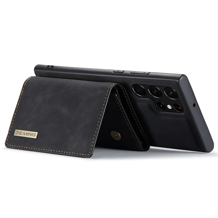 DG.MING M1 Series for Samsung Galaxy S24 Ultra Case Detachable Wallet Phone Cover