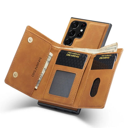 DG.MING M1 Series for Samsung Galaxy S24 Ultra Case Detachable Wallet Phone Cover