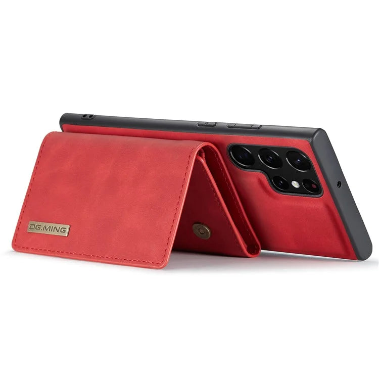DG.MING M1 Series for Samsung Galaxy S24 Ultra Case Detachable Wallet Phone Cover