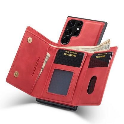 DG.MING M1 Series for Samsung Galaxy S24 Ultra Case Detachable Wallet Phone Cover