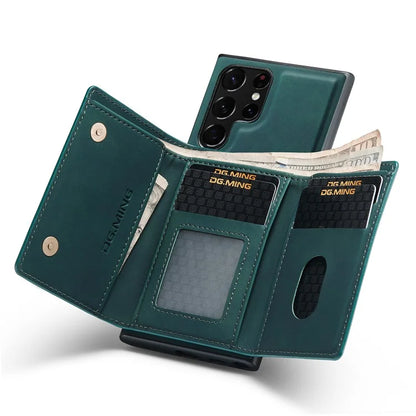 DG.MING M1 Series for Samsung Galaxy S24 Ultra Case Detachable Wallet Phone Cover